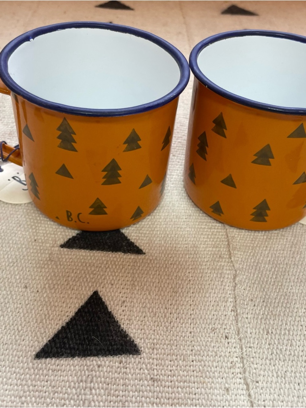 Bobo Choses set of enamel mugs